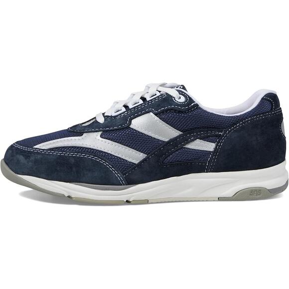 SAS Womens Tour Mesh Comfort Walking Sneakers US 10 Wide Blue Athletic EUC - Picture 2 of 13